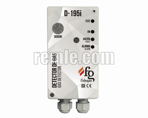 DETECTOR GAS MONÒXID DE CARBONI D195I