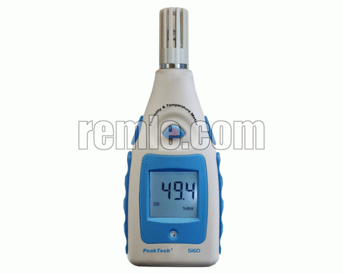 TEMPERATURE AND HUMIDITY METER P 5160