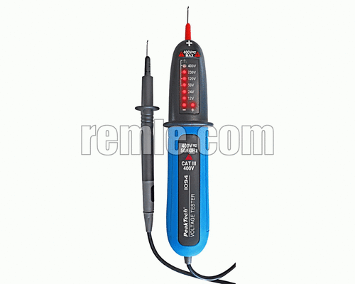 TESTADOR DE TENSÁO COM VISOR LED