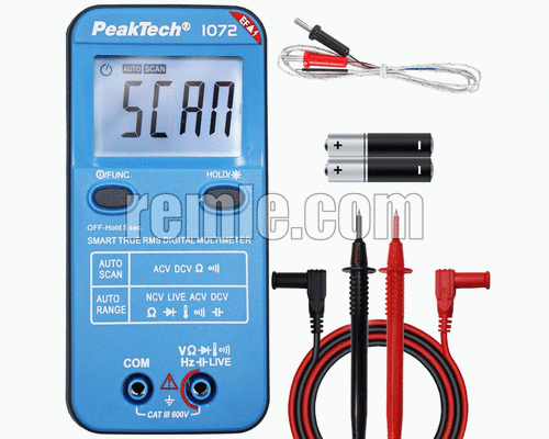 MULTÍMETRO DIGITAL INTELIGENTE P 1072