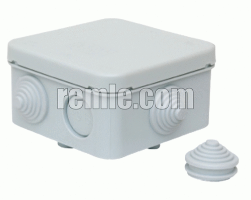 CAJA ESTANCA CON CONOS 102X102X55 IP66me