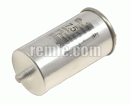 CONDENSADOR TREBALL 7,5 µF 450V
