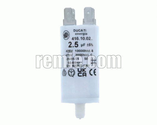 CONDENSADOR TRABAJO 2,5 µF 450V DUCATI