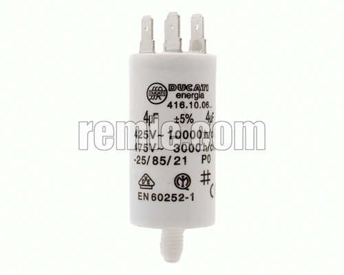 CONDENSADOR TRABAJO 4,0 MF 450V DUCATI