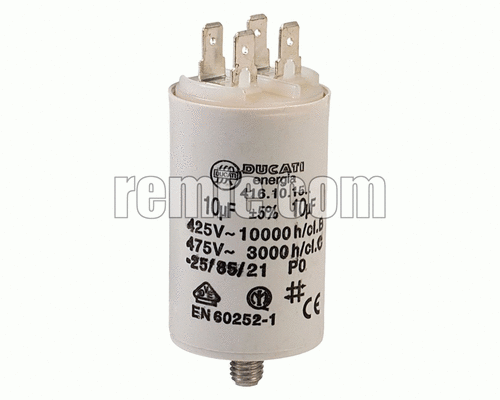 CONDENSADOR TRABAJO 10,0 µF 450V DUCATI