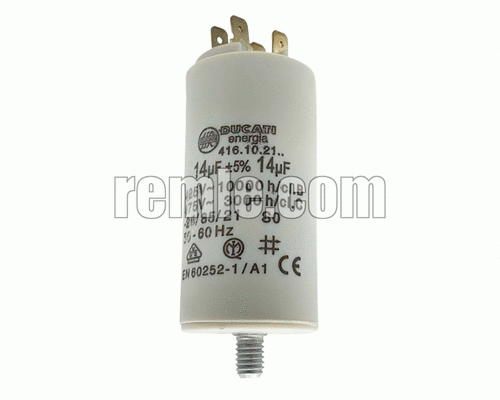 CONDENSADOR TRABAJO 14,0 µF 450V DUCATI