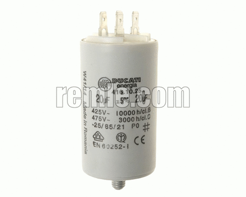CONDENSADOR TRABAJO 20,0 µF 450V DUCATI
