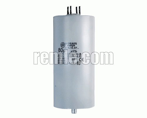CONDENSADOR TRABAJO 80,0 µF 450V DUCATI