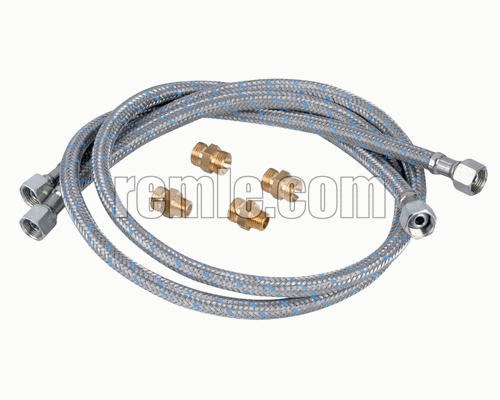 KIT MANGUEIRA DIESEL F3/8"xF3/8" RETO