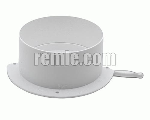 ADATTATORE PER TUBO EVACUAZION.DELL'ARIA