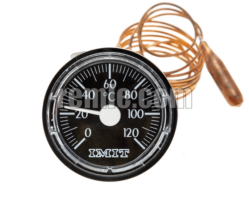 TERMOHIDROMETRO BOROBILA 0º-120ºC Ø43 mm