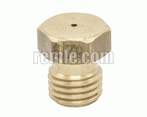 INYECTOR COCINA GAS NATURAL M6 Ø0,70