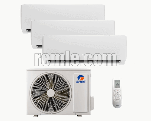 GREE 3X1 FM PULAR 09+09+12 (FM24) 7600Wn