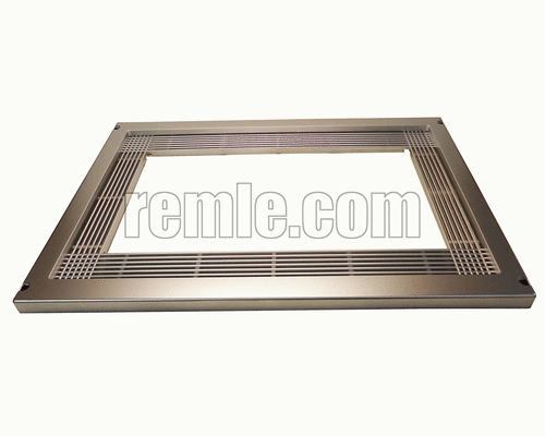 MARCO EMBELLECEDOR MICROONDAS PLATA MATE