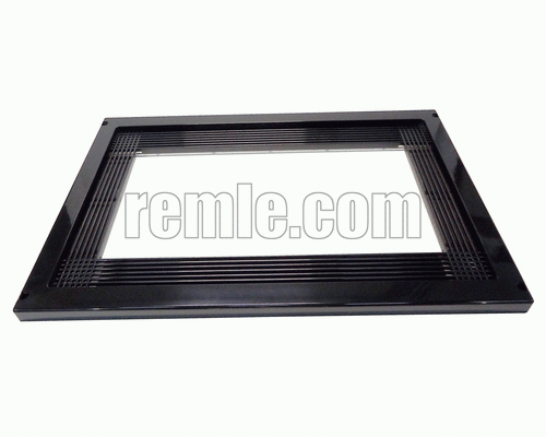 MARCO EMBELLECEDOR MICROONDAS NEGRO