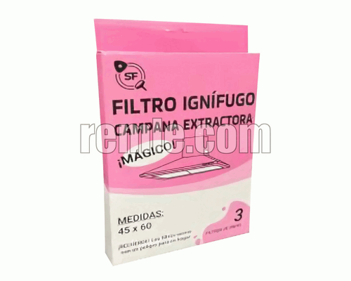 FILTRO CAMPANA EXTRACTORA MÁGICO 60X45cm