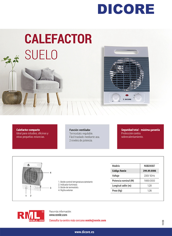 Calefactores DICORE